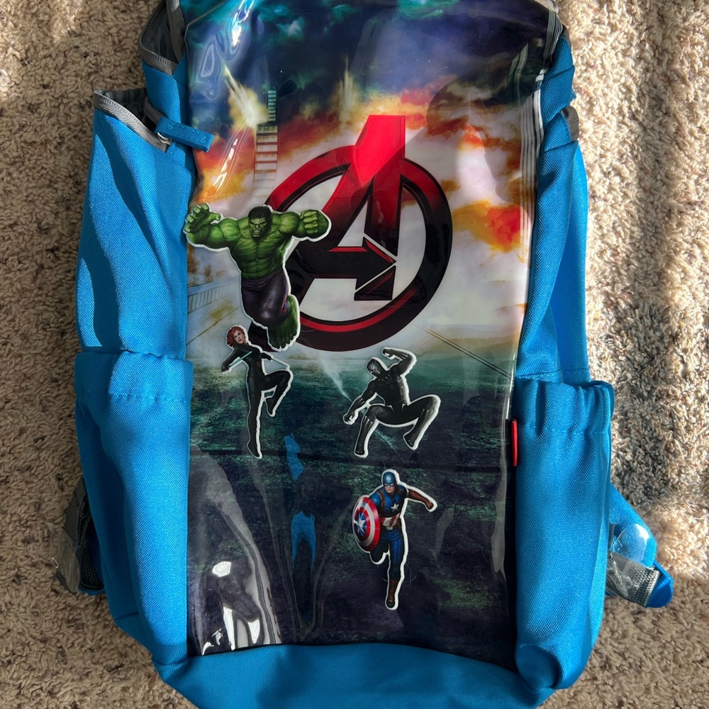 Blue Avengers Backpack